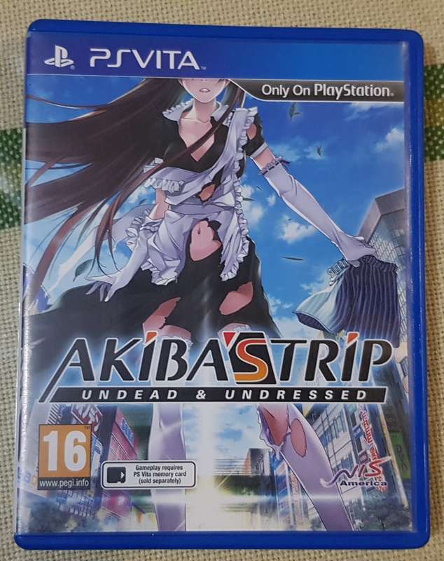 PSVita Game - Akiba's Trip - Undead & Undressed