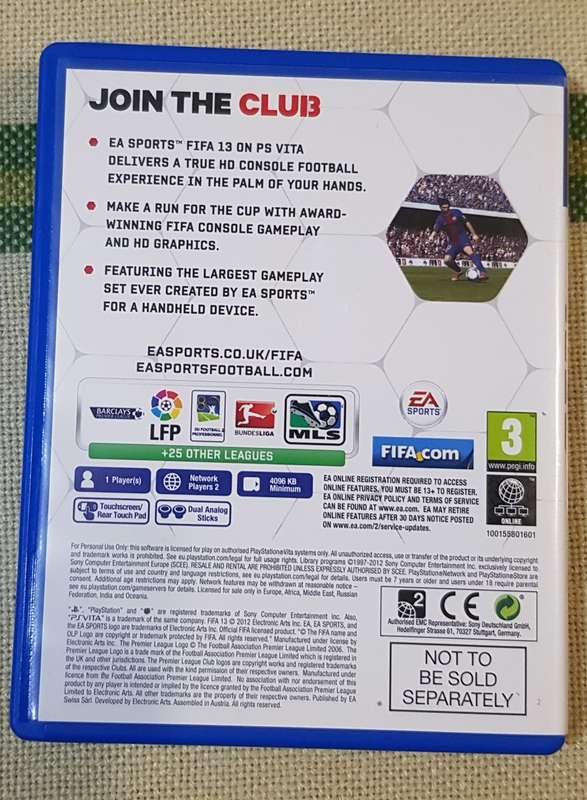 PSVita Game - Fifa 13
