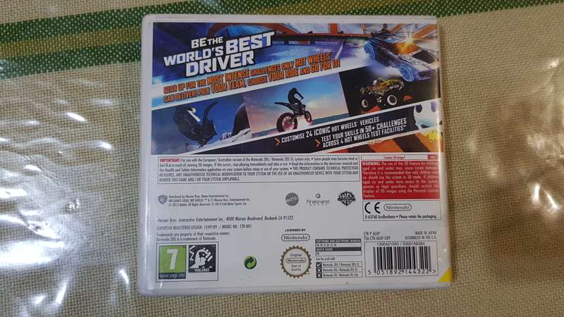 Nintendo 3DS - Hot Wheels: World's Best Driver