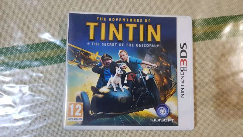 Nintendo 3DS game - The Adventures Of Tintin: The Secret Of The Unicorn