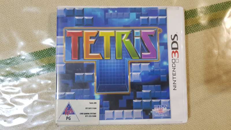 Nintendo 3DS game - Tetris