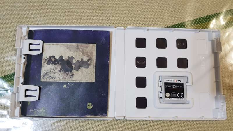 Nintendo 3DS game - Spirit Camera The Cursed Memoir