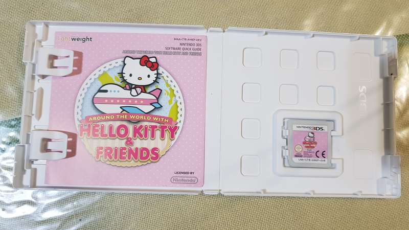 Nintendo 3DS game - Around the World with Hello Kitty and Friends