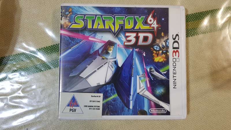 Nintendo 3DS game - Star Fox 64 3D