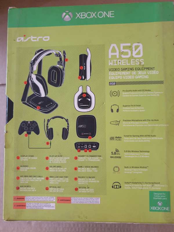 Astro A50 Gen 1 headphones for Xbox