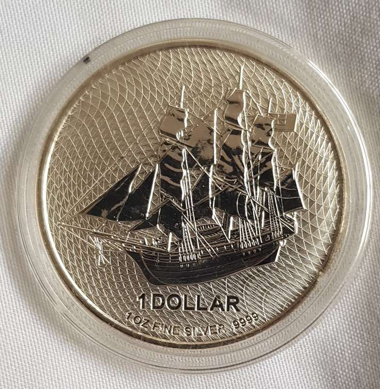 1 Oz Cook Island Silver Bullion 2023