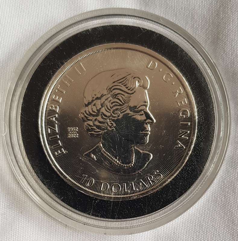 2023 Canada Silver Ice Age Smilodon Sabre-Toothed Cat (2 oz)