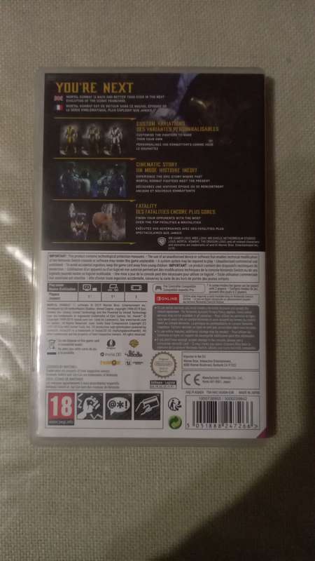 Nintendo Switch Game - Mortal Kombat 11