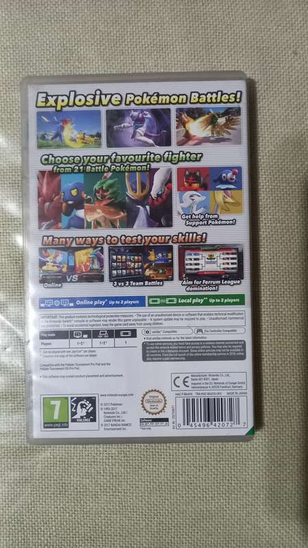 Nintendo Switch Game - Pokemon Tournament DX