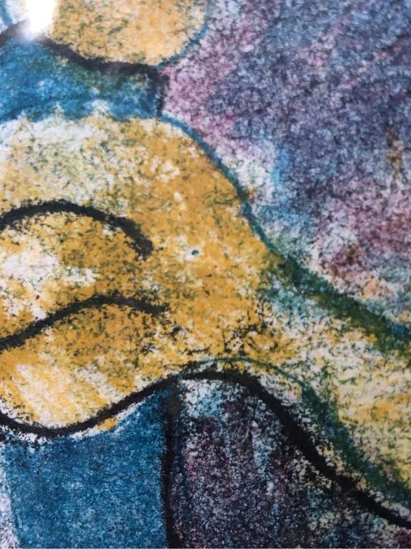 Gareth Davies (20th C) Stunning mixed media framed behind glass
