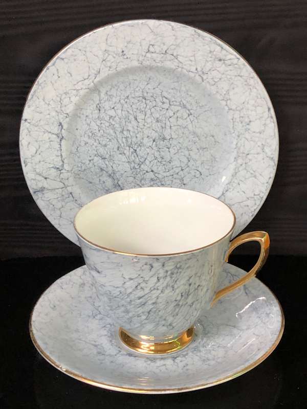 Royal Albert Gossamer Trio Std size cup size - Grey