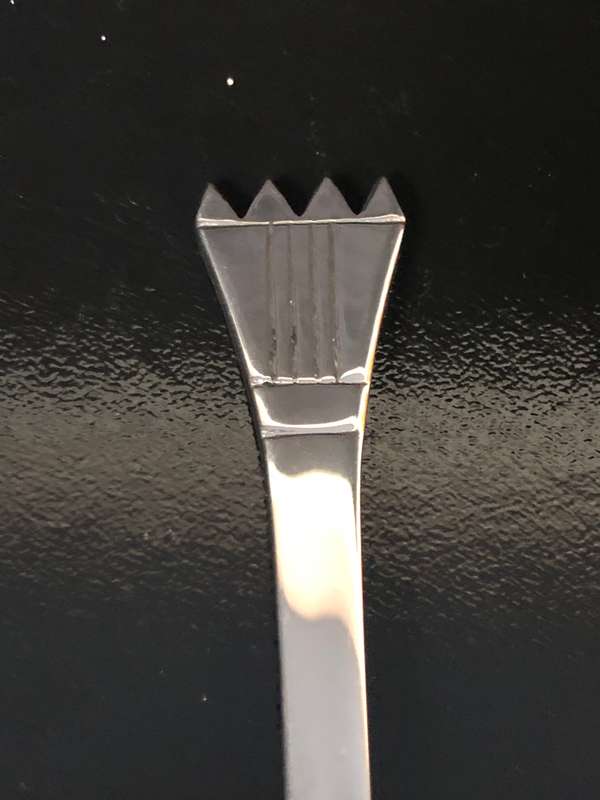 Carrol Boyes Stainless Steel Sugar Spoon - Clearly Marked