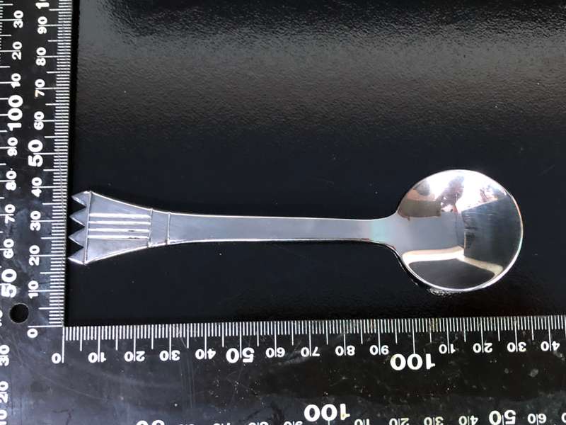 Carrol Boyes Stainless Steel Sugar Spoon - Clearly Marked