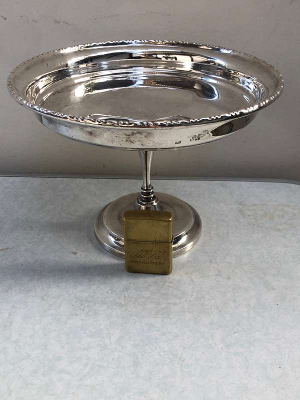 Simply stunning silver plated footed centre piece bowl by T H Hazlewood & Co