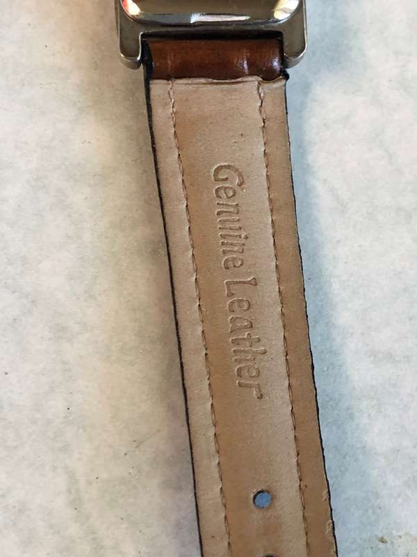 Gorgeous Louis Arden analog quartz ladies watch with leather strap - LIKE NEW