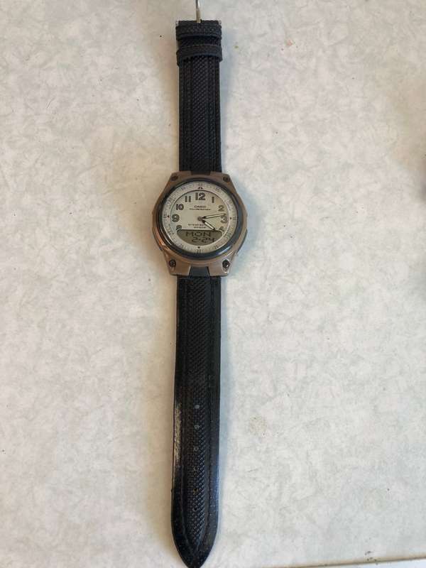 CASIO ILLUMINATOR TELEMEMO 3 WORLD TIME WATCH - FULL WORKING ORDER