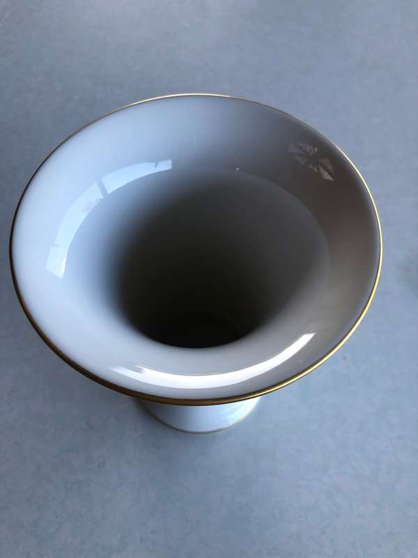 HÖCHST PORCELAIN TRUMPET VASE - MADE IN GERMANY circa 1960