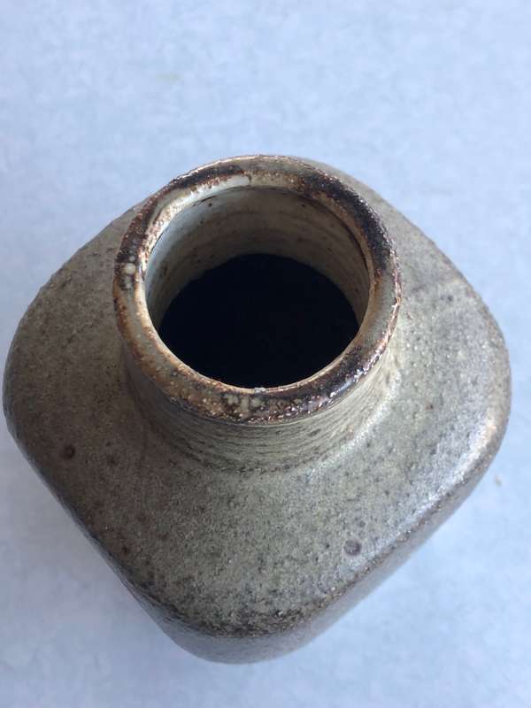 Maarten Zaalberg (South African) Mid Century Modern Studio Art Pottery Vase "Z" mark