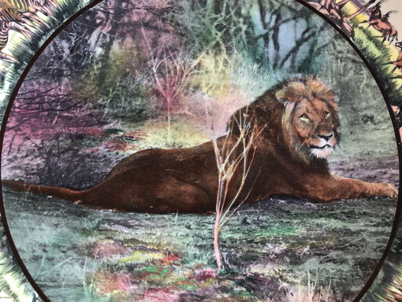 Royal Doulton Africa series Lion charger