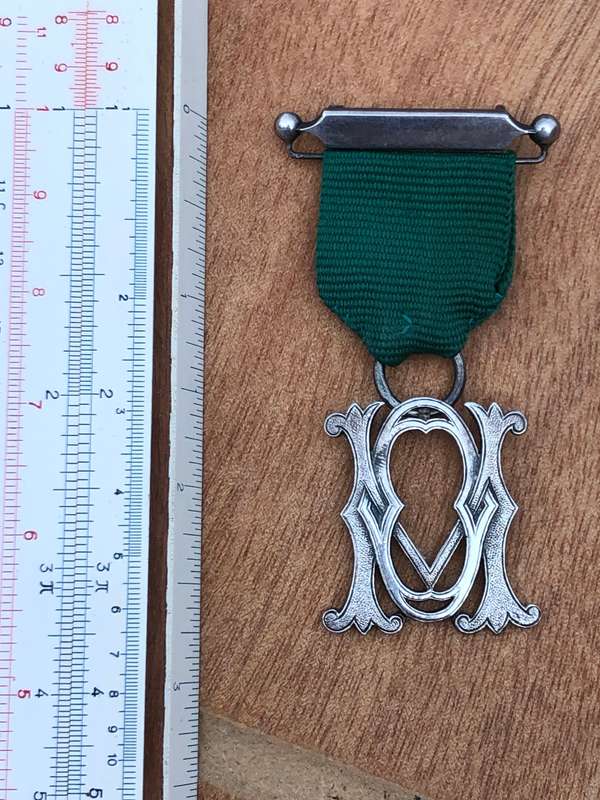 Hallmarked London sterling silver Masonic Fob Medal by Joseph Bladon dated 1899 - 12g