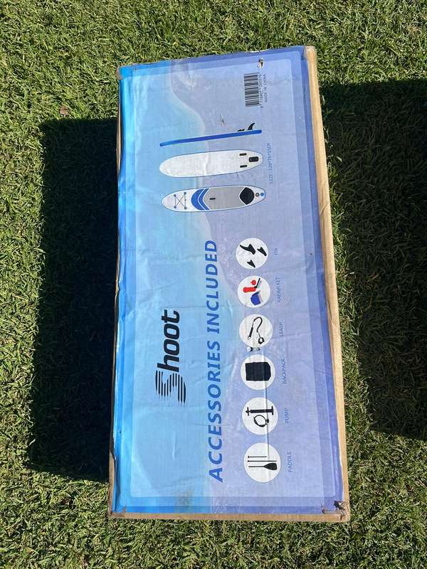 Brand New Shoot Surfboard with Full Accessory Kit  Bid Now!