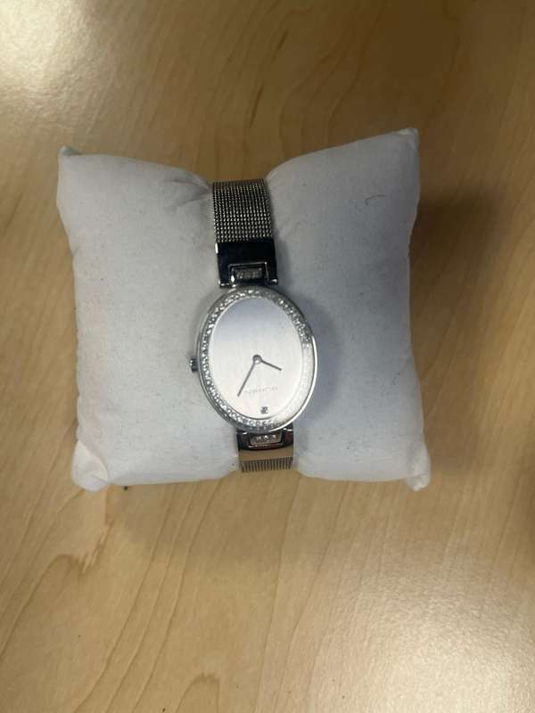 2x Buren Watches  His & Hers  All Stainless Steel  Great Condition
