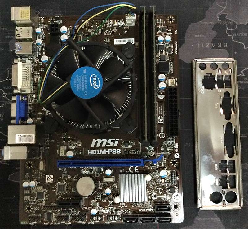 MSI H81M-P33 Upgrade Kit