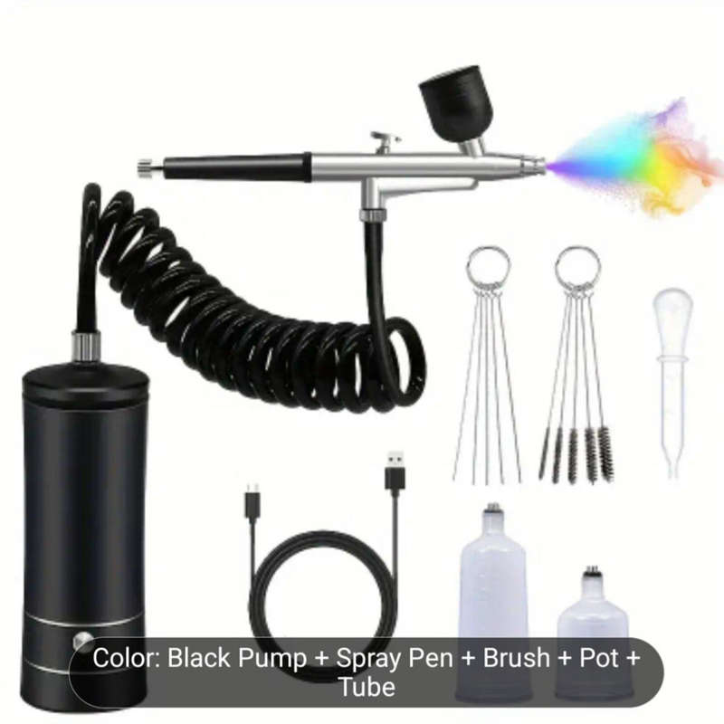 Mine Airbush kit with compressor professional & Portable