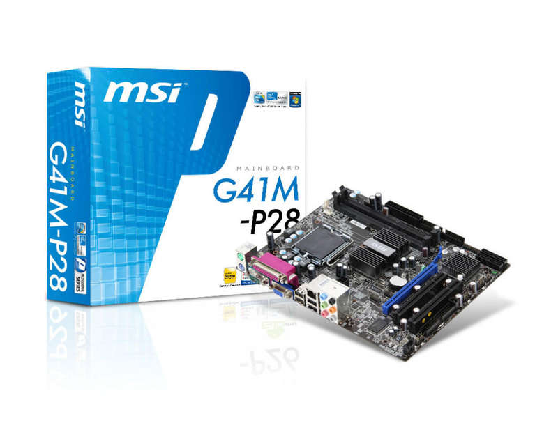MSI G41M-P28 + Pentium E5700 Combo