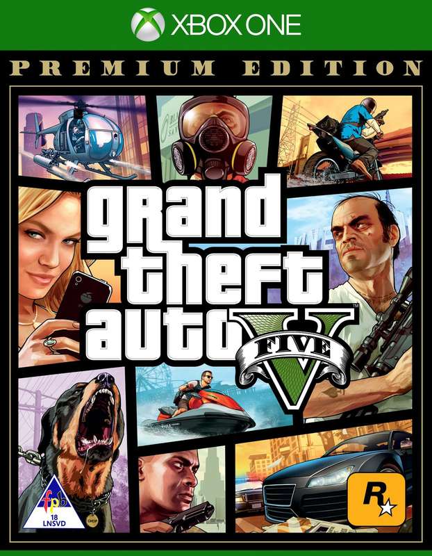 Grand Theft Auto Five (GTA V) Xbox One