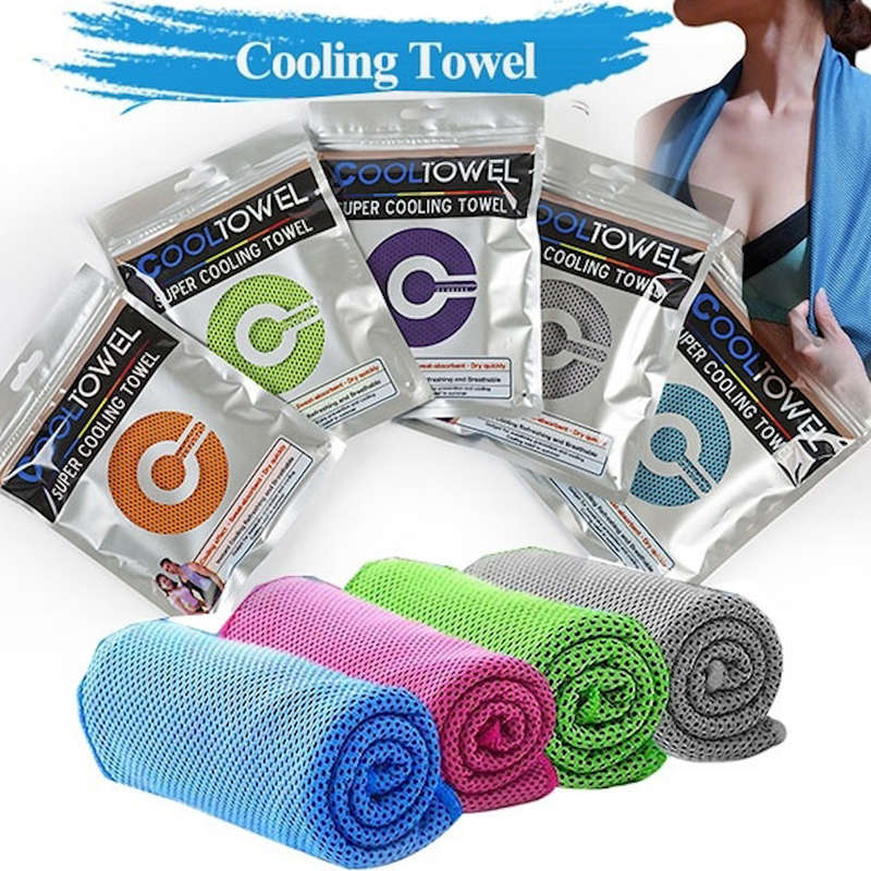 Ultimate Gym Exercise Sports Cooling Towels - 6-Pack