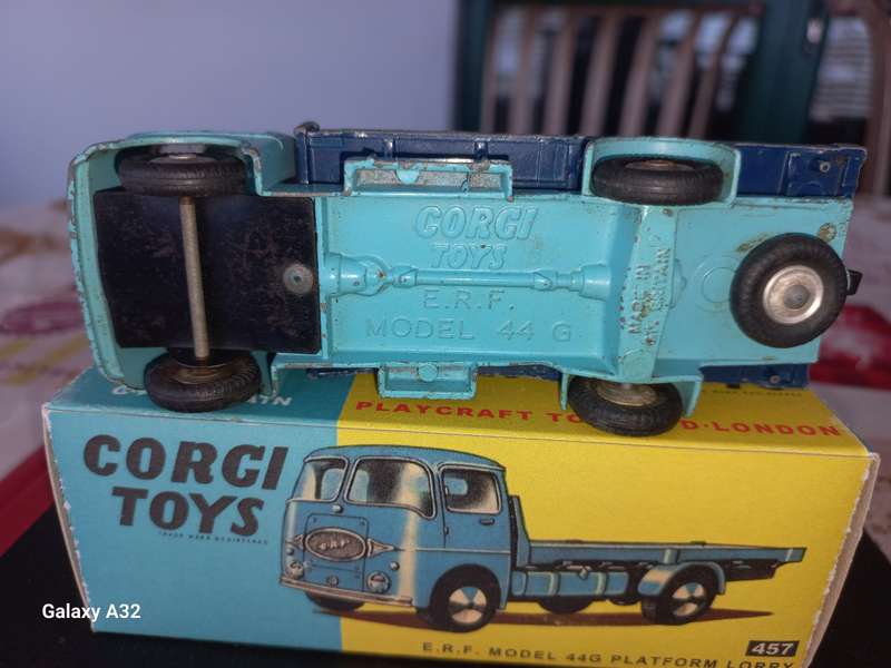 Corgi ERF platform truck