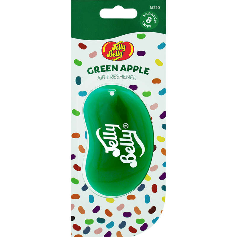 Jelly Belly 3D Air Freshener - Green Apple
