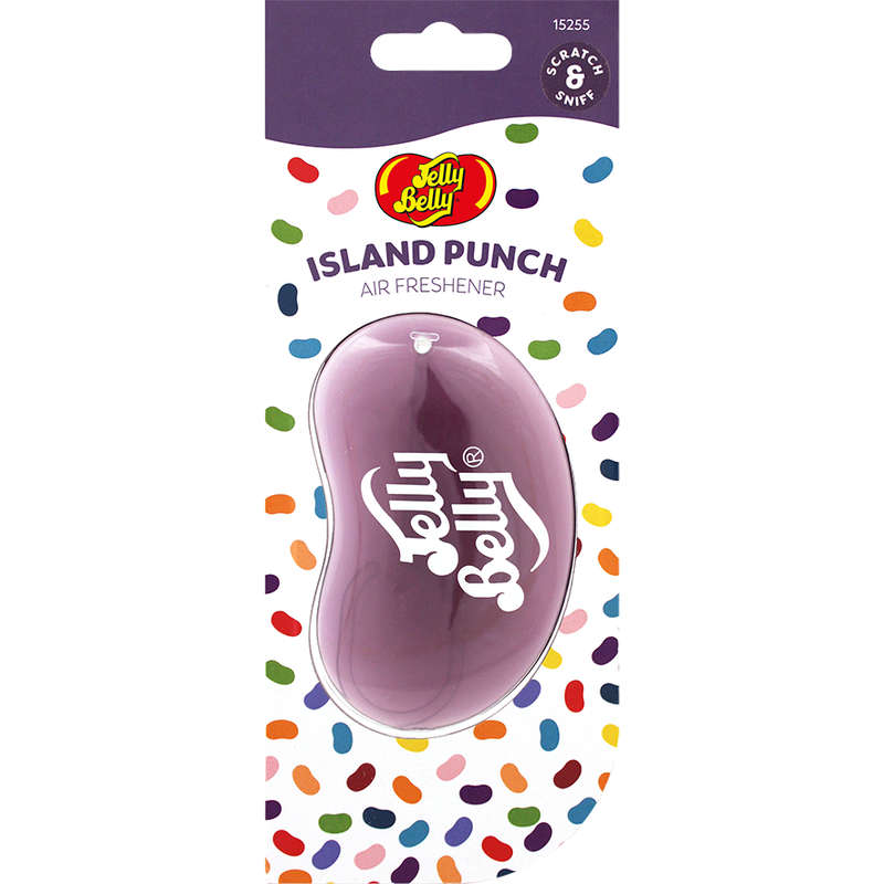 Jelly Belly 3D Air Freshener - Island Punch