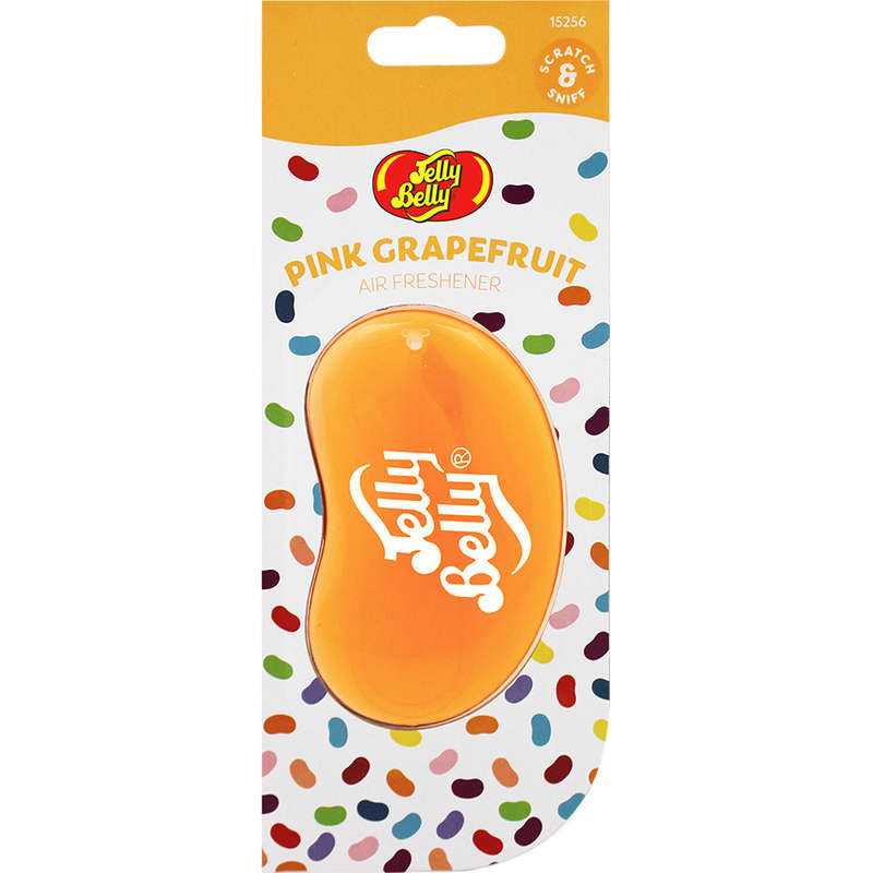 Jelly Belly 3D Air Freshener - Pink Grapefruit