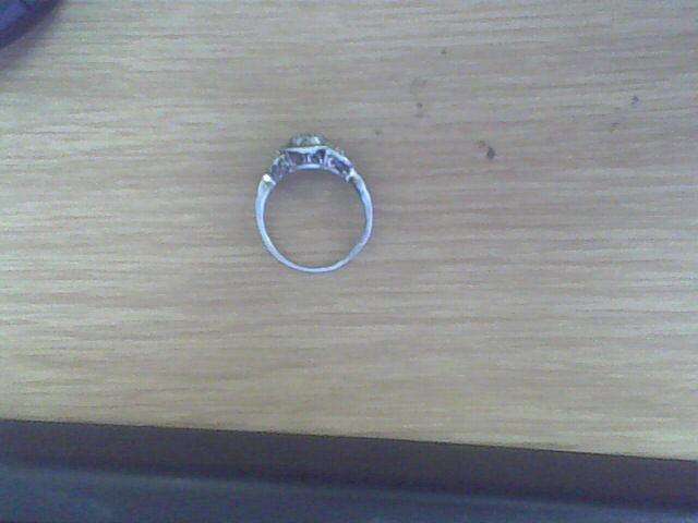 Vintage Silver and Diamond Ring