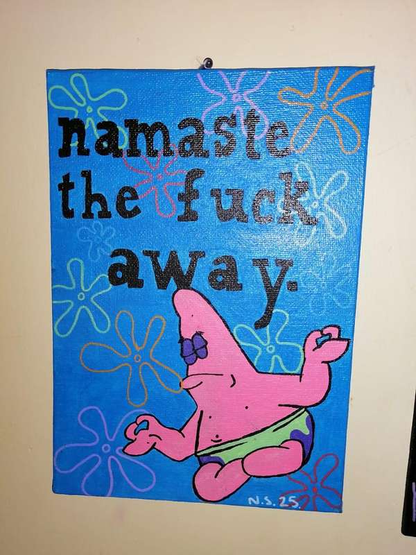 2D art, namaste