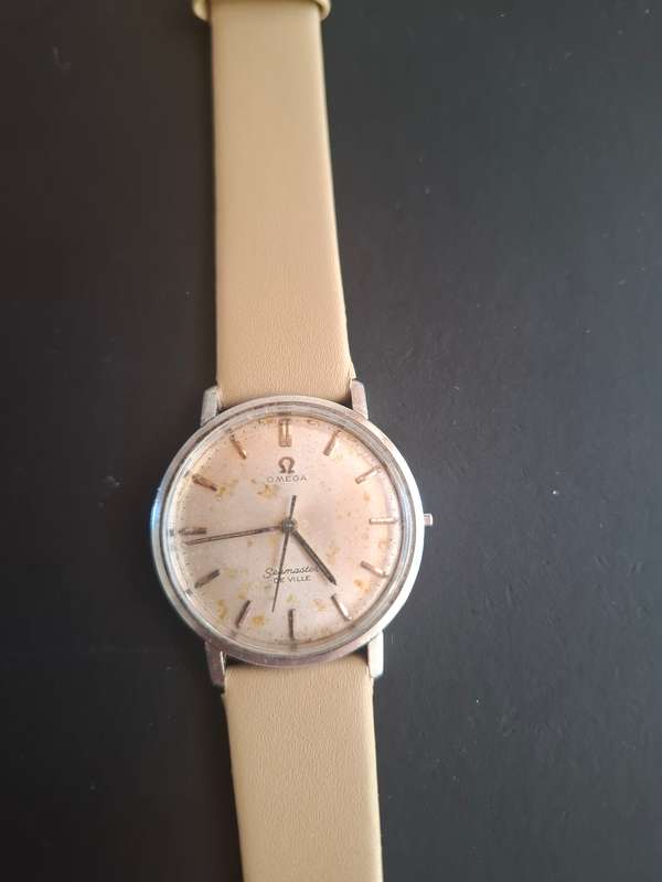Vintage Omega De Ville Watch(BROKEN)