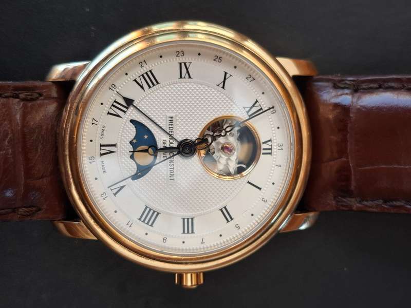 Frederique Constant Moonphase Date Watch