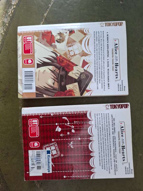 Alice in the country of Hearts manga