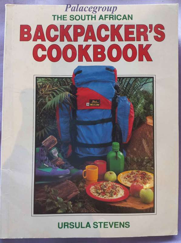 The South African Backpacker`s Cookbook, Ursula Stevens, +100 Recipes,  109 Pg, Paperback