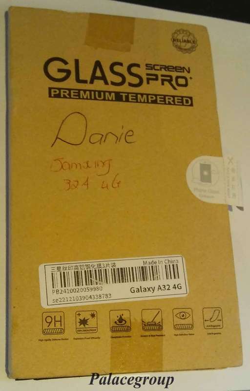 Samsung A32 - 4G, 3 X Glass Screen Pro Protectors, Premium Tempered, See Photo's For More Info