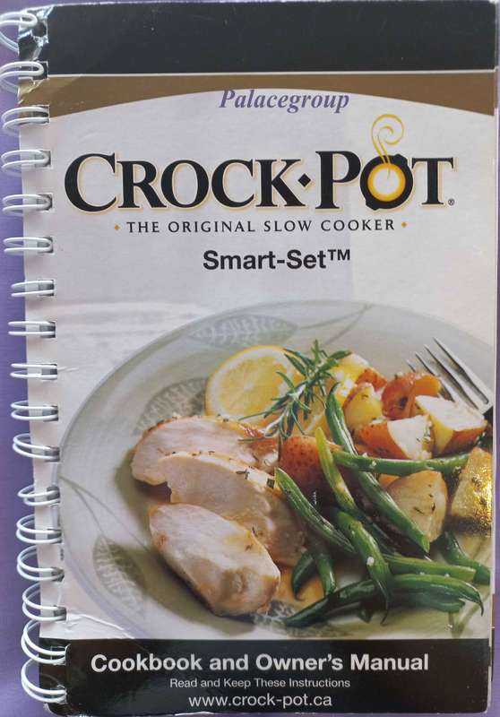 Crock-Pot, The Original Slow Cooker, Cookbook And Owner`s Manual, 87 Pg, Paper Back