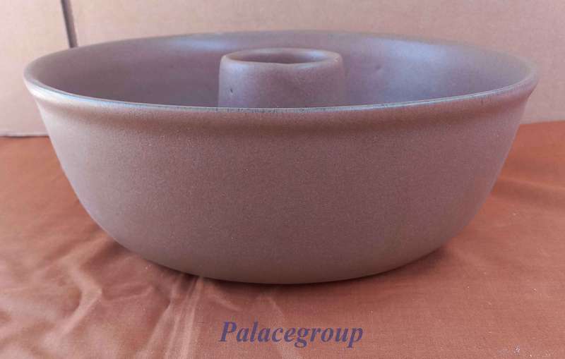 Argilla Pottery Art, Sandstorm Red Clay, Round Cake Mould, Diameter 265mm, Height ±93mm