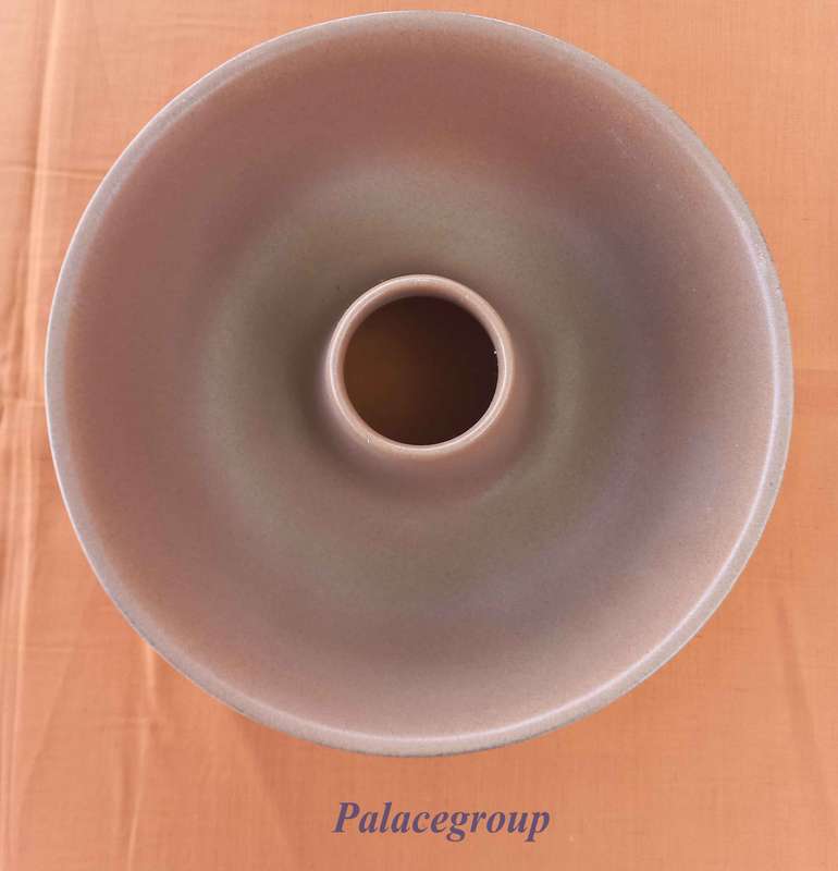 Argilla Pottery Art, Sandstorm Red Clay, Round Cake Mould, Diameter 265mm, Height ±93mm