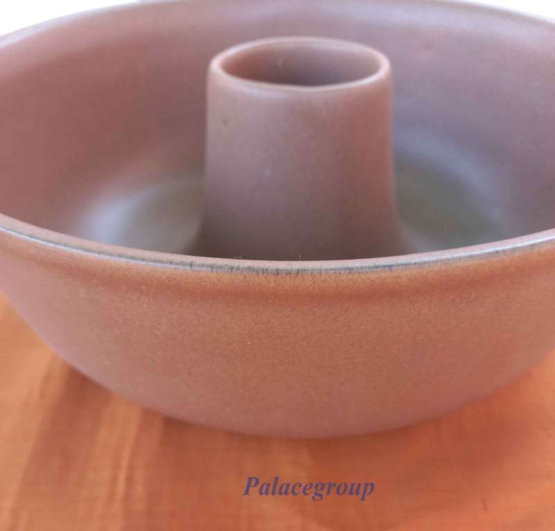 Argilla Pottery Art, Sandstorm Red Clay, Round Cake Mould, Diameter 265mm, Height ±93mm