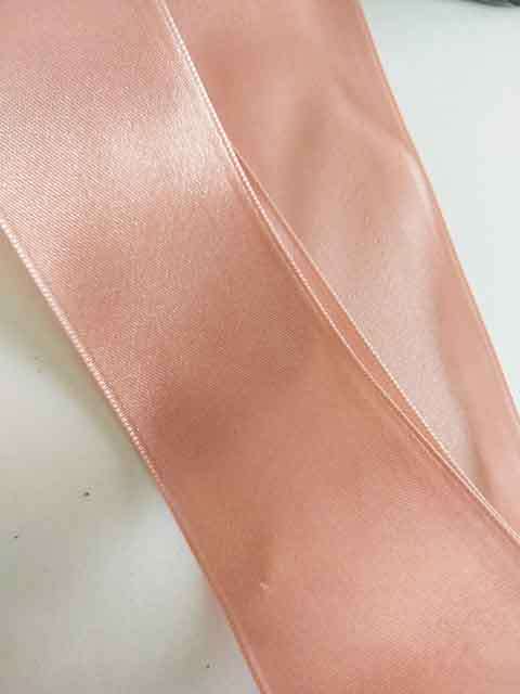Satin Ribbon, Pink, 38mm Wide, 1pc / 1 meter