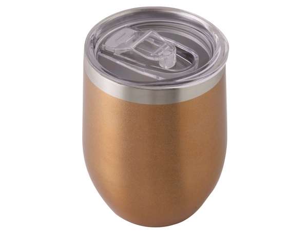 300ml Double Wall Coffee / Wine Tumbler copper