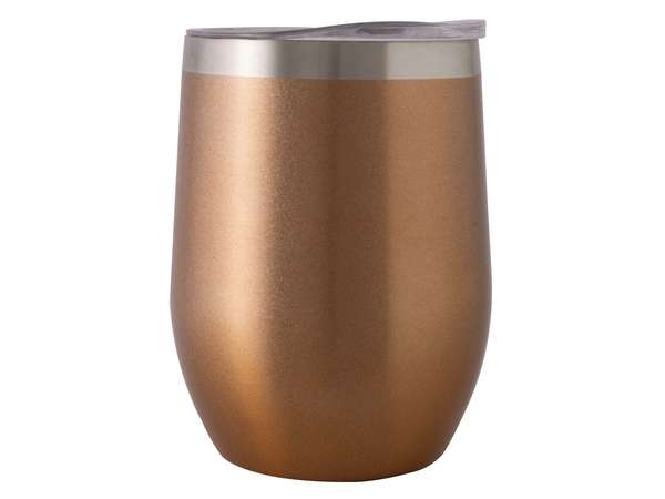 300ml Double Wall Coffee / Wine Tumbler copper