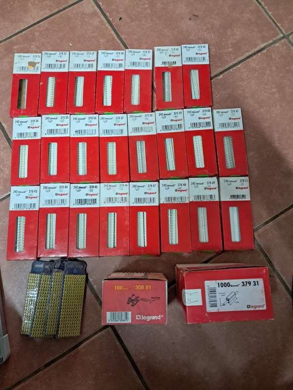 Legrand cable markers letters and numbers